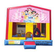 princess inflatable bounce house